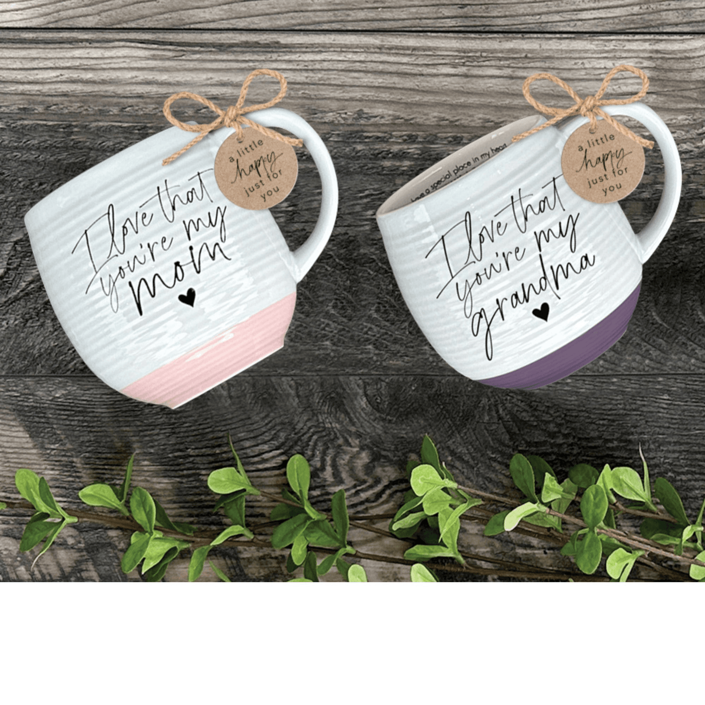 Grandma's Cherished 18 Oz Ceramic Mug With Inspiring Verse