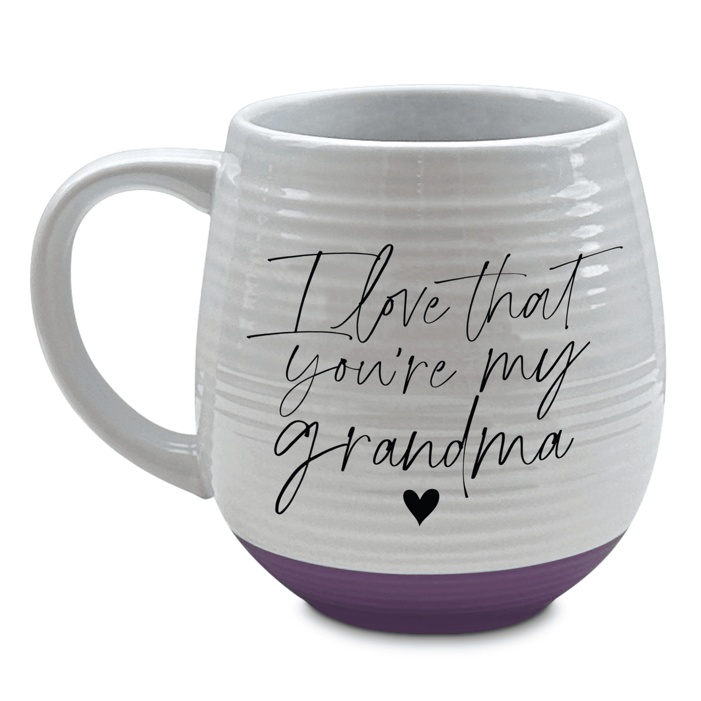 Grandma's Cherished 18 Oz Ceramic Mug With Inspiring Verse